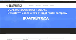 Desktop Screenshot of boatrent.ca